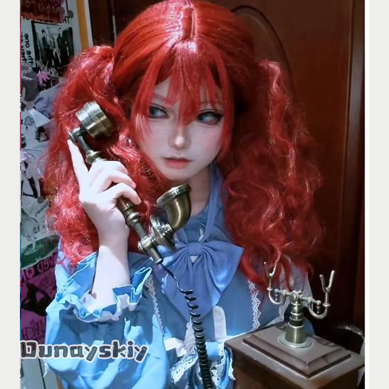Hemera*/Poppy Game Cosplay Cos - Anime Cosplay Red Hair recension och pris