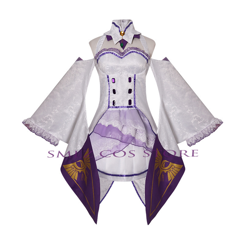 Emilia Cosplay Anime Re Zero K - Anime Cosplay Wig recension och pris