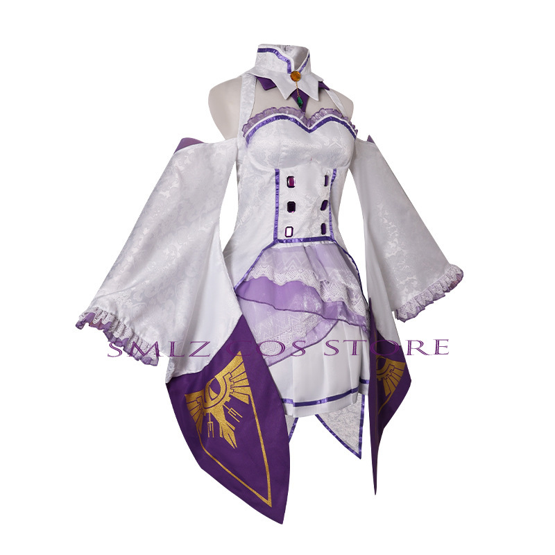 Emilia Cosplay Anime Re Zero K - Anime Cosplay Wig recension och pris