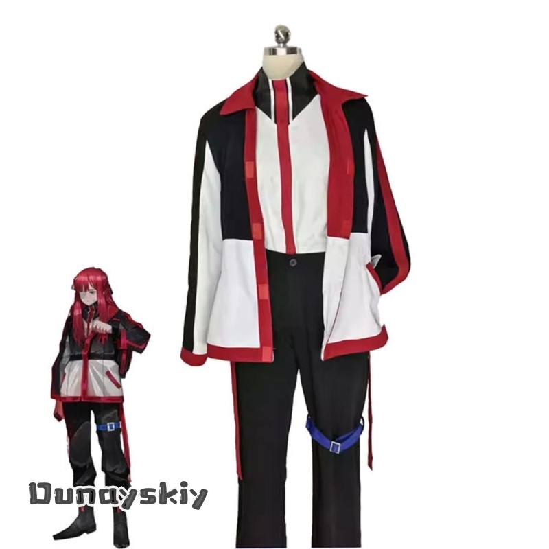 Limbus Company Yuli Cosplay Co - Anime Cosplay Red Hair recension och pris
