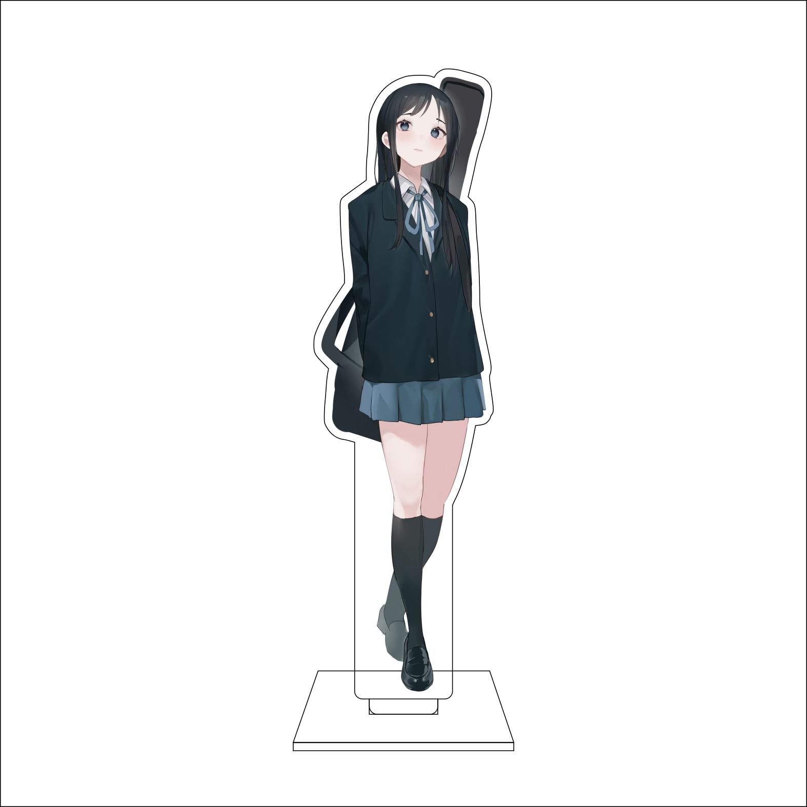 16CM Anime K-ON！Cosplay Acryli - Anime Cosplay Japan recension och pris
