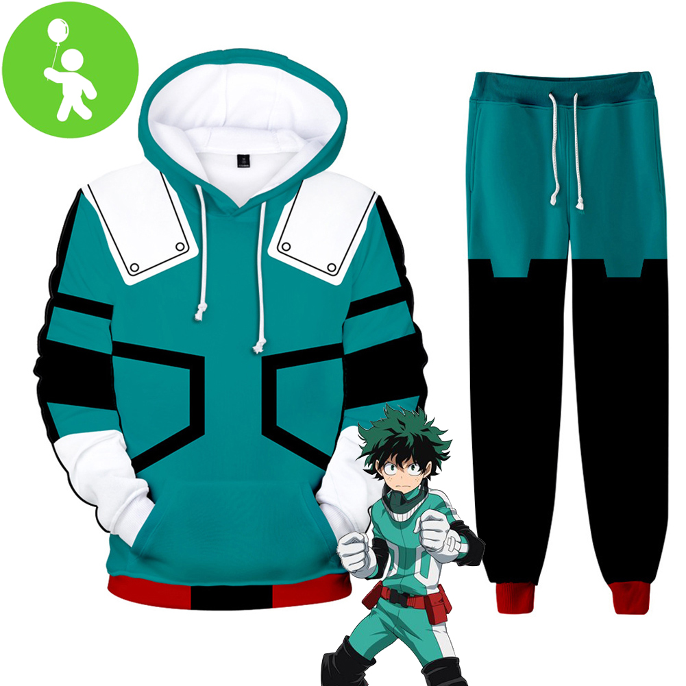 Midoriya Izuku Cosplay Boys Co - Anime Cosplay Website recension och pris