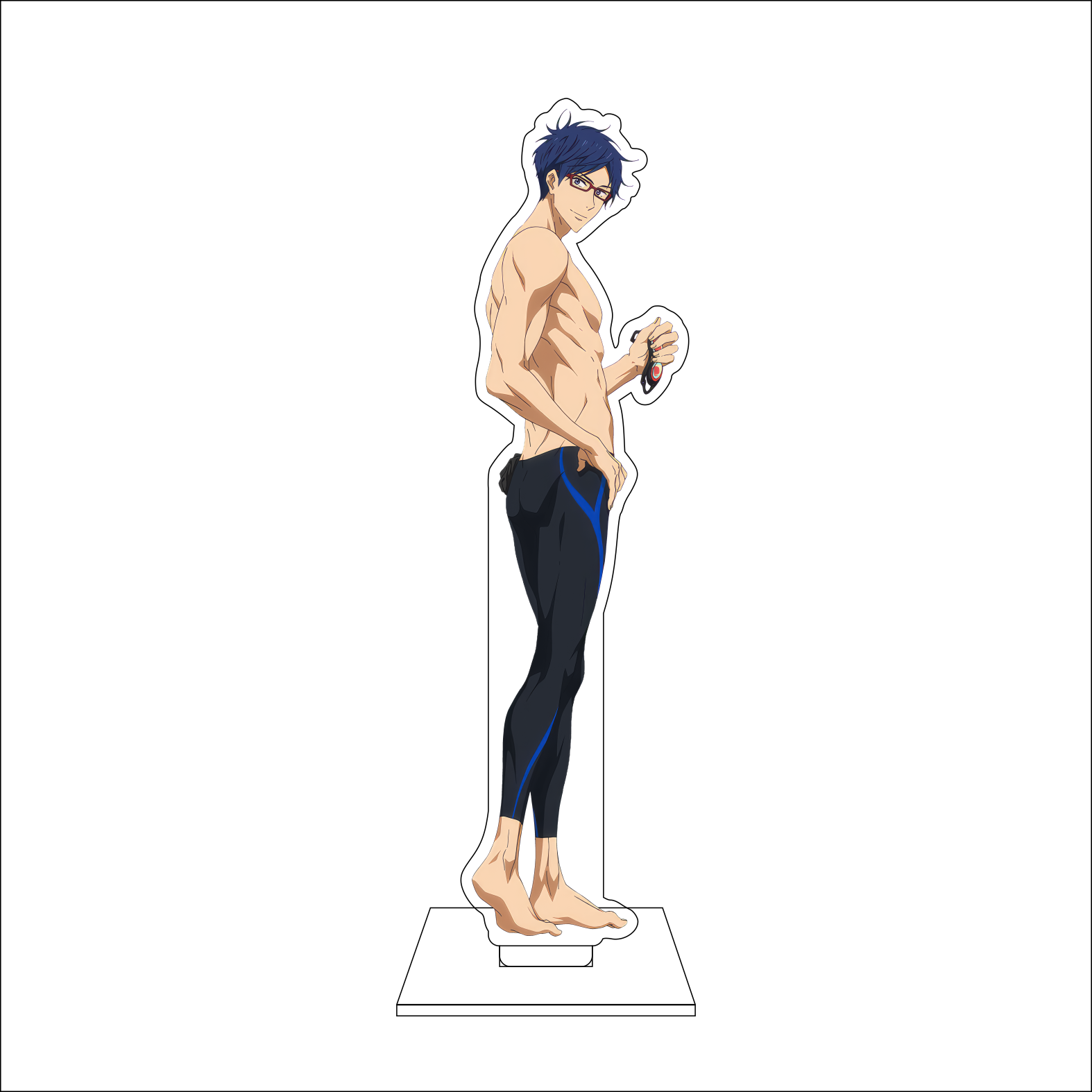 16CM Anime Free! Cosplay Acryl - Anime Cosplay Japan recension och pris