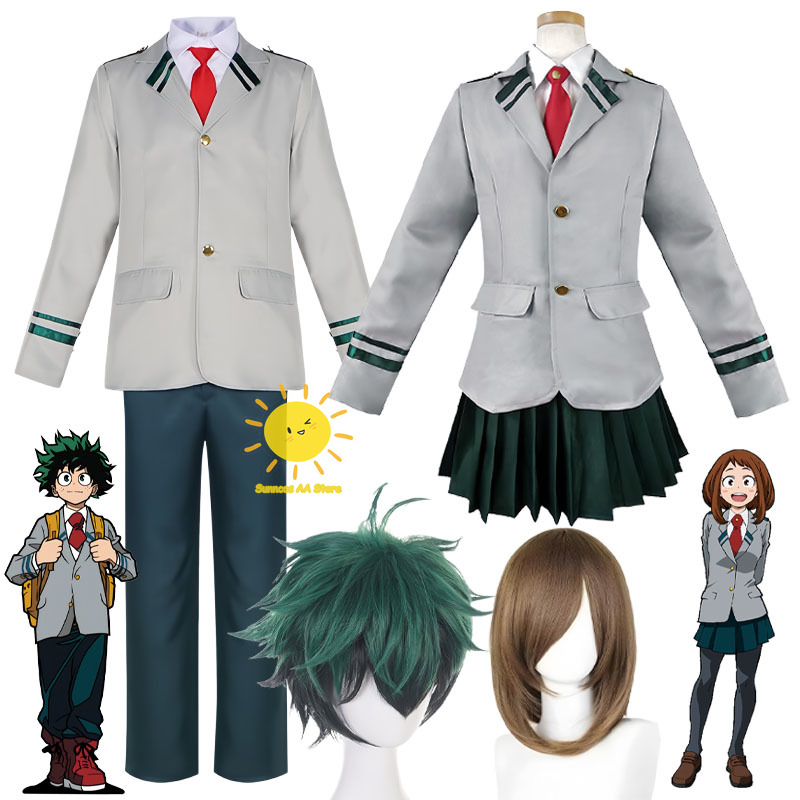 Anime Midoriya Izuku Ochaco Ur - Anime Cosplay Website recension och pris