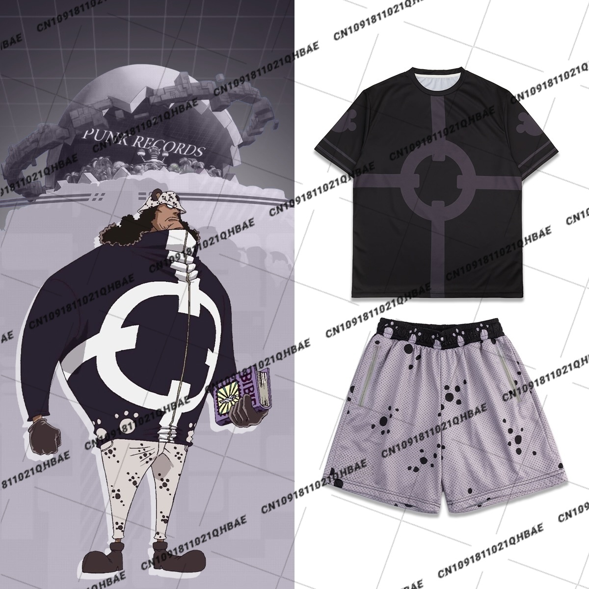 New Egghead Island Bartholemew - Costume Anime Cosplay recension och pris