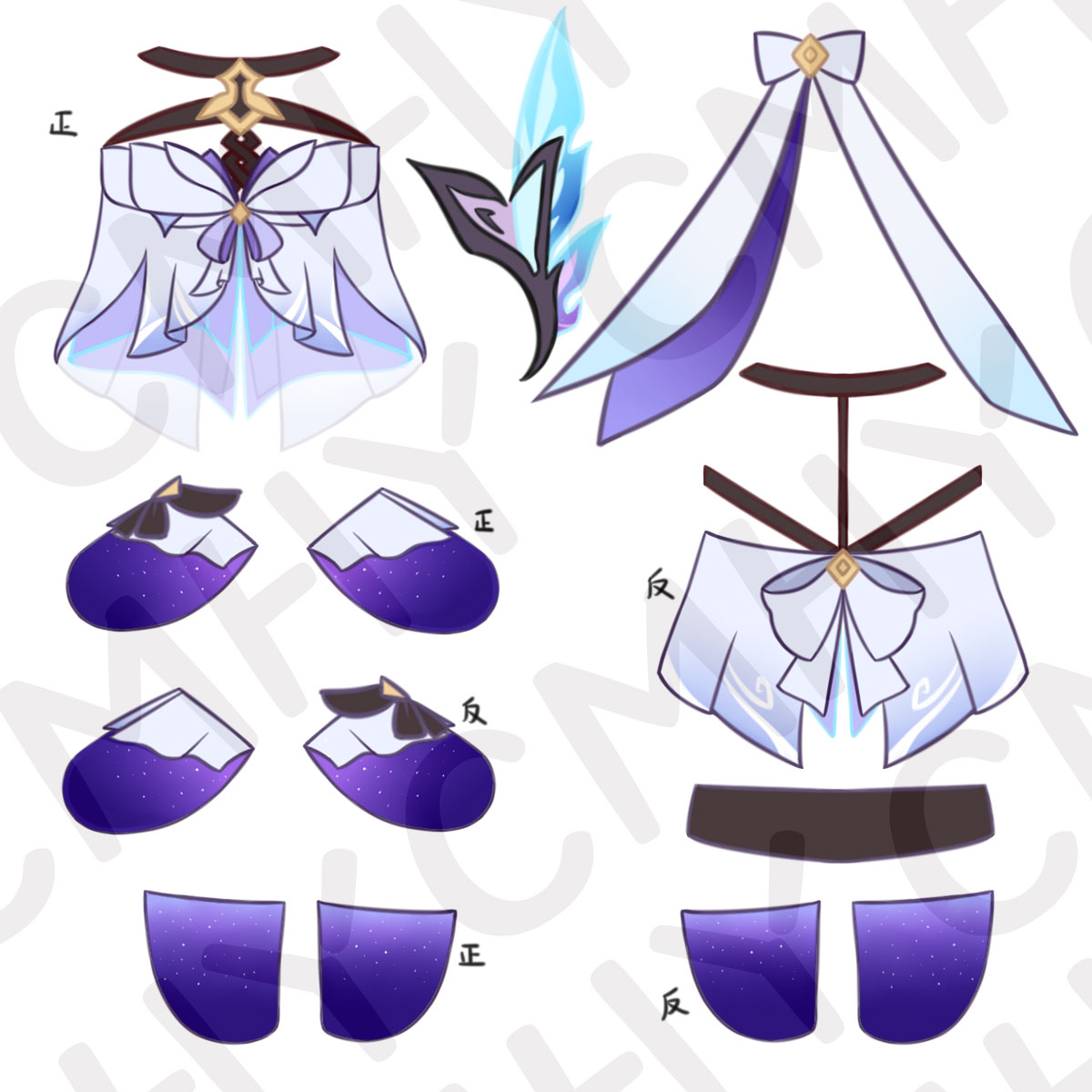 Game Genshin Impact Skirk Cat  - Anime Cosplay Dress recension och pris