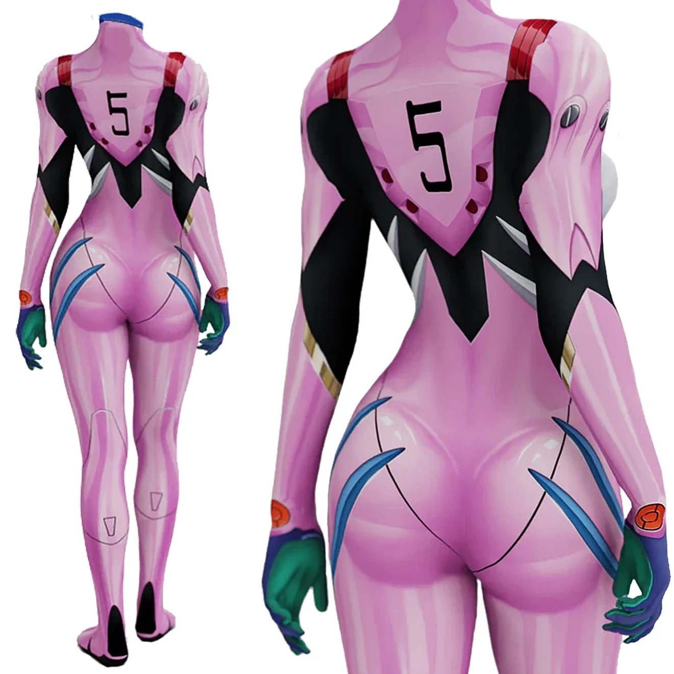 Anime EVA 05 Makinami Cosplay  - Anime Cosplay Girls recension och pris