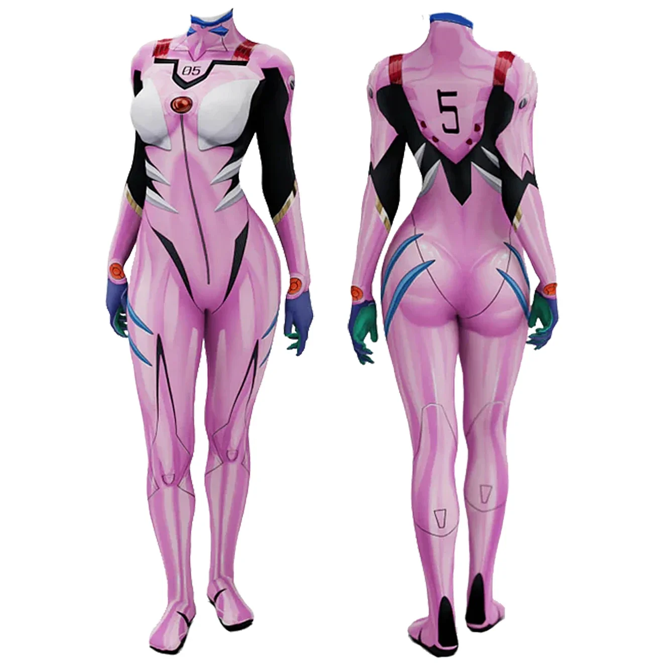 Anime EVA 05 Makinami Cosplay  - Anime Cosplay Girls recension och pris