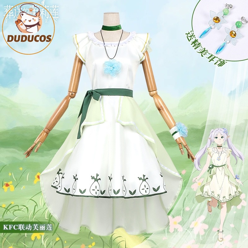 Anime Frieren: Beyond Journey' - Anime Cosplay Wig recension och pris