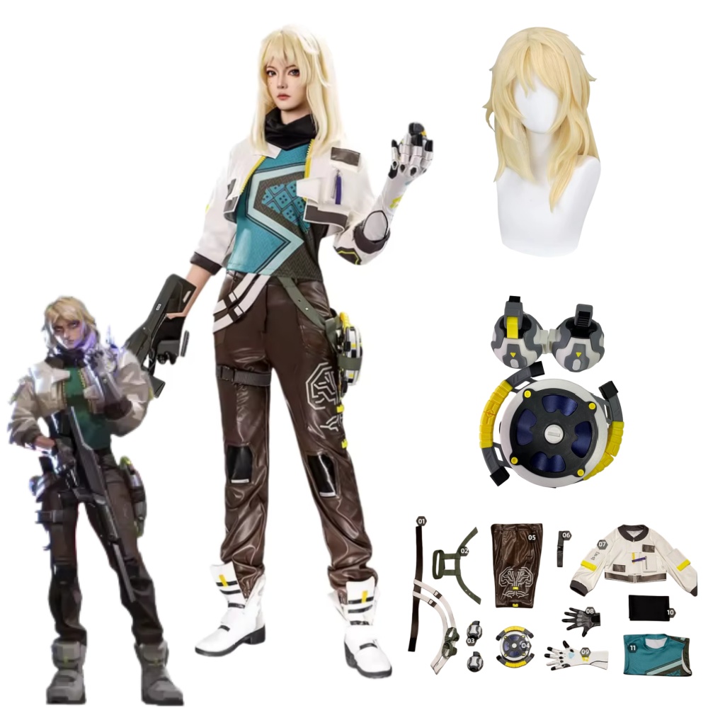 Deadlock Cosplay Costume Props - Anime Cosplay Clothes recension och pris