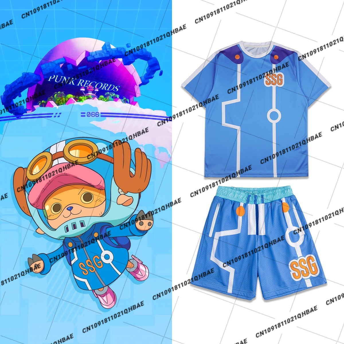 New Egghead Island Tony Tony C - Costume Anime Cosplay recension och pris