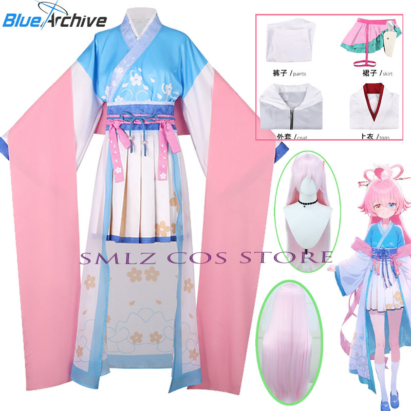 Game Blue Archive Takanashi Ho - Anime Cosplay Wig recension och pris