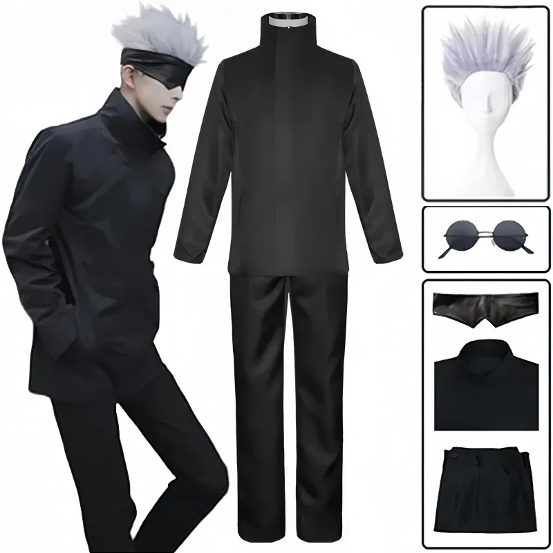 Anime Jujutsu Satoru Gojo Cosp - Anime Cosplay Eyes recension och pris
